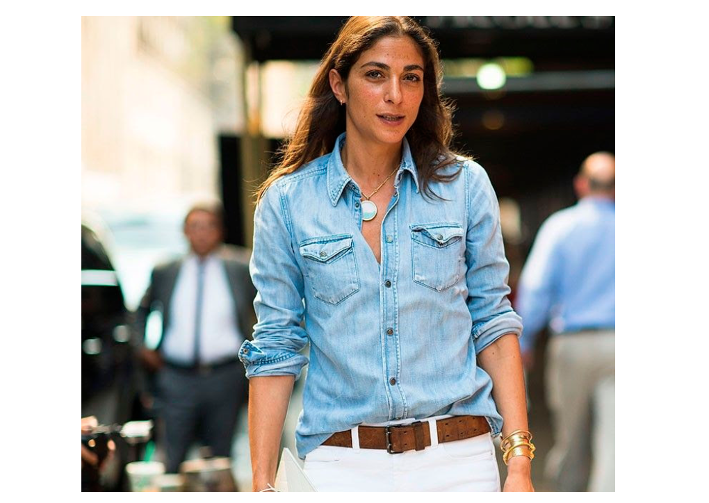 Chambray Shirts Are The Go-To For Transitional Dressing - In The
