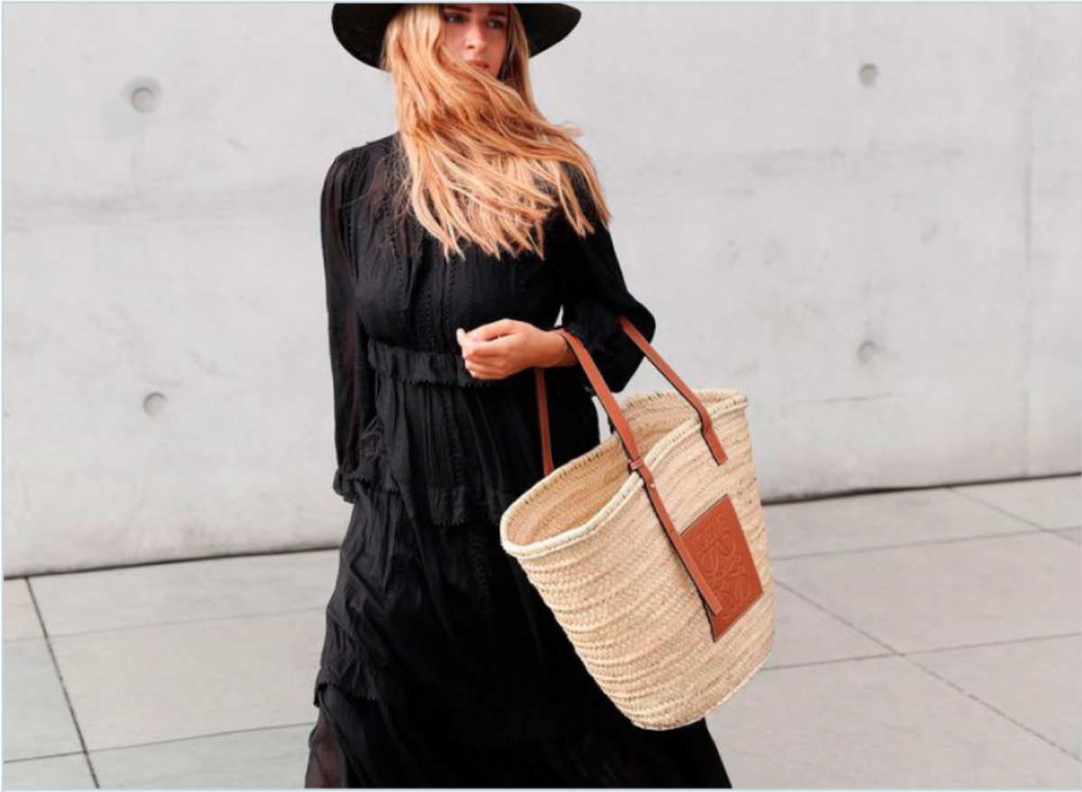 Daliuing Women Fashion Straw Top Handle Bag Straw Purse Flap Handbag Summer Casual Bag 