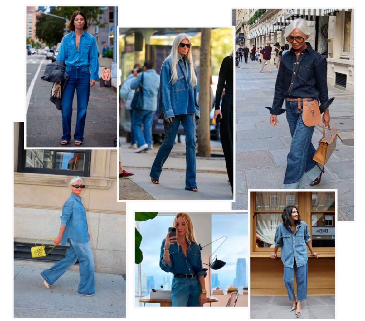 How To Wear Double Denim This Fall