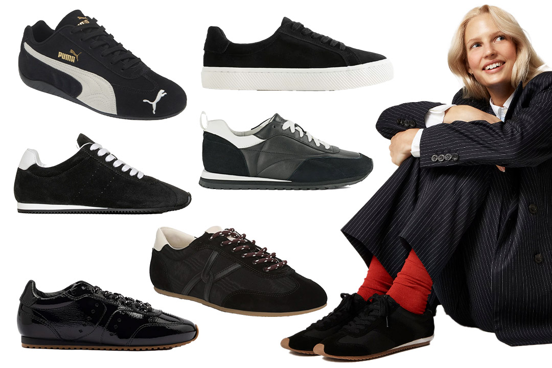 The Best Black Sneakers To Dress Up Or Down This Fall