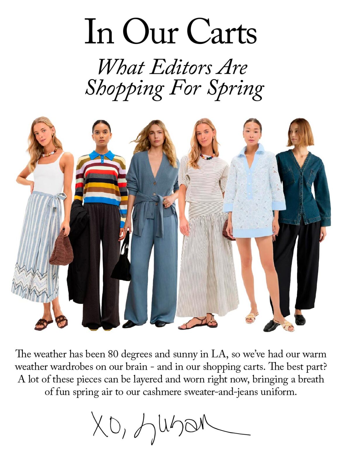 In Our Carts: What Editors Are Shopping For Spring